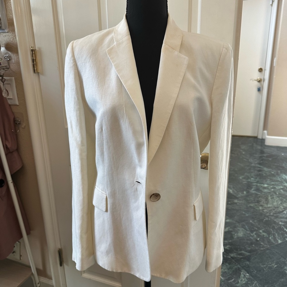 Tahari Cream Women's Blazer